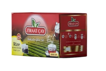 Ziraat Çay Süzme Demlik Poşet Çay 30 Gr - 3 Kg