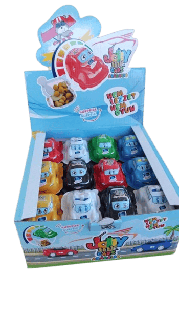 Anl Tiptop Şekerli 20 GR Oyuncaklı Sürpiz Plastik Yumurta Araba