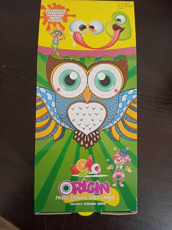 Origin Dolgulu Yumuşak Şeker 25 Gr 12 Adet (2'li)