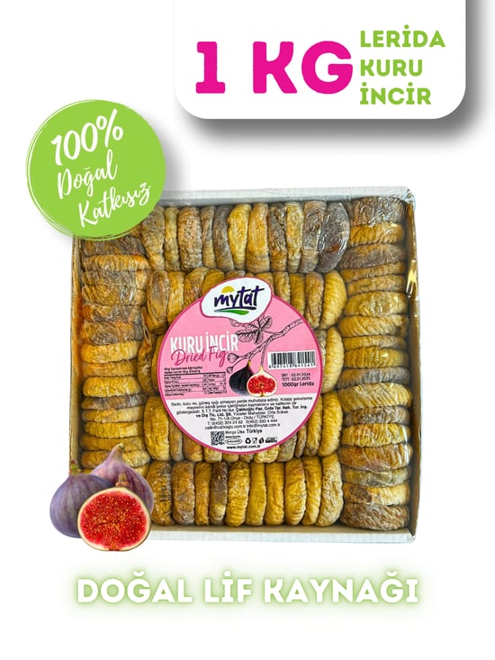 Mytat Lerida 7 No Kuru İncir (66-70) 1000 gr
