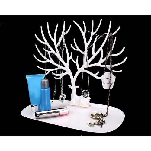 DİYARI FIRSAT Beyaz Geyik Tasarımlı Takı Mücevher Standı