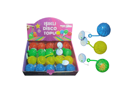 Akkuzu Işıklı Yoyolu Disko Topu