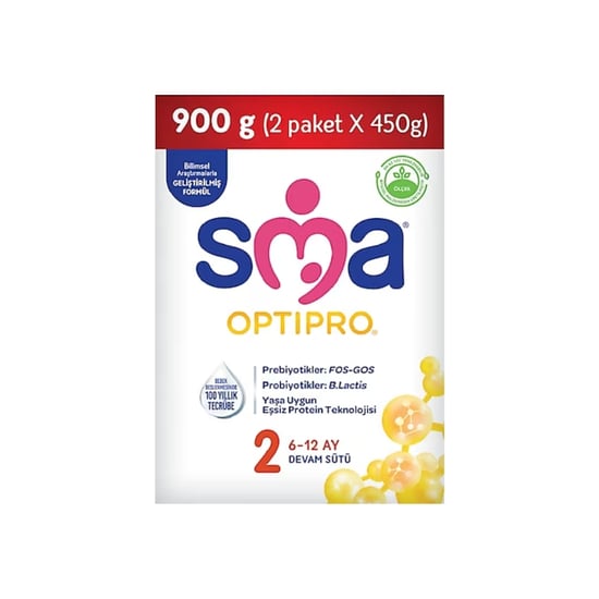 Sma Optipro  2  Probiyotik 6 - 12 Ay Devam Sütü 900 Gr
