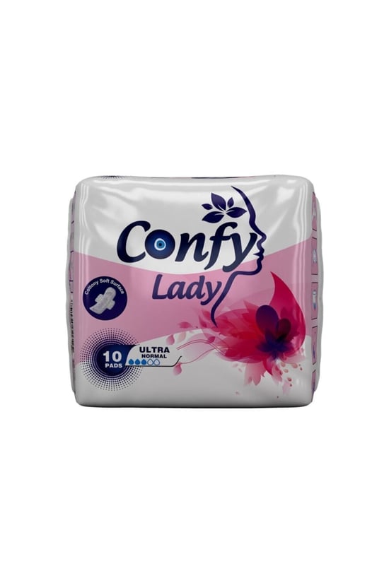 Confy Lady Hijyenik Pedler Ultra Normal 10 Adet