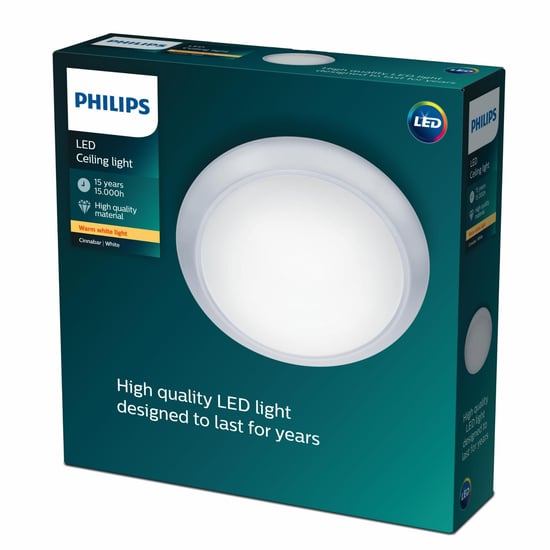 PHILIPS CINNABAR 20W LED TAVAN LAMBASI SARI IŞIK 2700K