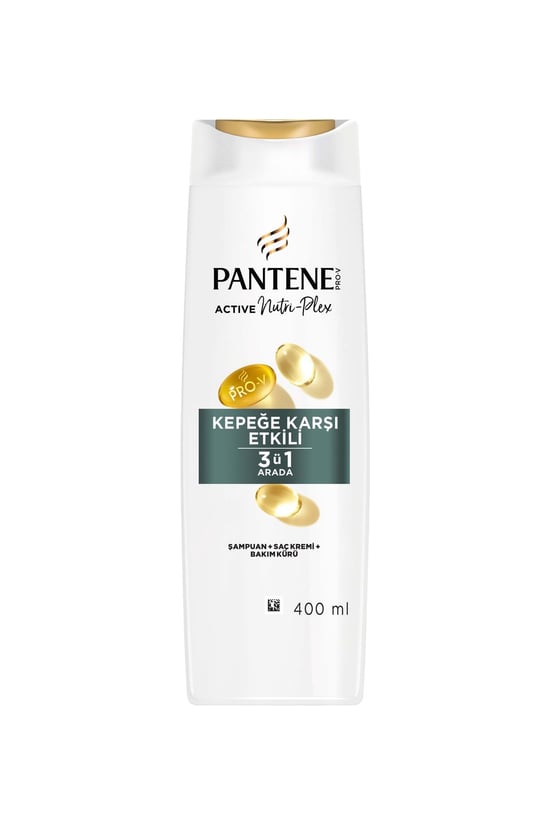 Pantene Şampuan 400 ml 3 in 1 Kepeğe Karşı Etkili