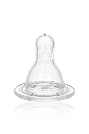 Wee Baby Silikon Biberon Emziği Az Akış No:1  0-6 Ay