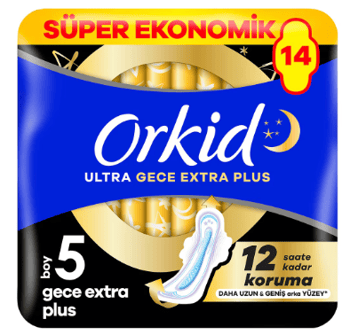 Orkid Ultra Extra 4lü Gece Extra Plus 14'lü