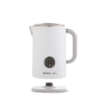 King Kcm387 Çaystar Dijital Çay Makinesi Beyaz