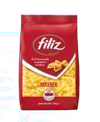 Filiz , makarna, makarna çeşitleri, makarna fiyatları, Kelebek makarna, 500 g makarna, gıda, gıda toptancısı, toptan gıda, toptan alışveriş