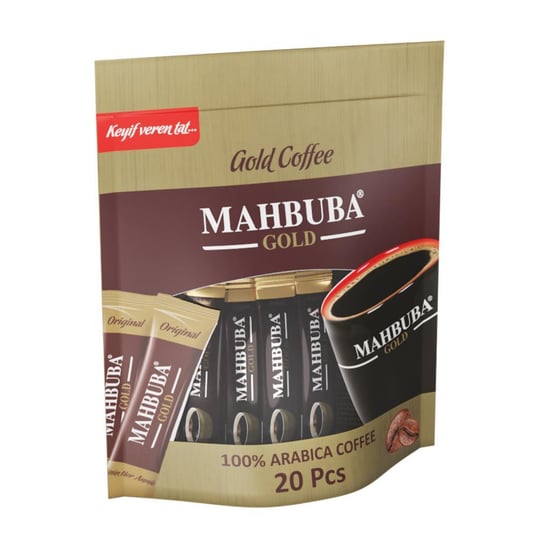Mahbuba Çözünebilir %100 Arabica Hazır Gold Kahve Tam Kıvamında 20x2gr 