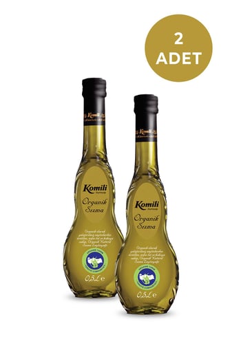 Komili Sızma Taş Baskı 500 Ml Cam Şişe x 2 Adet