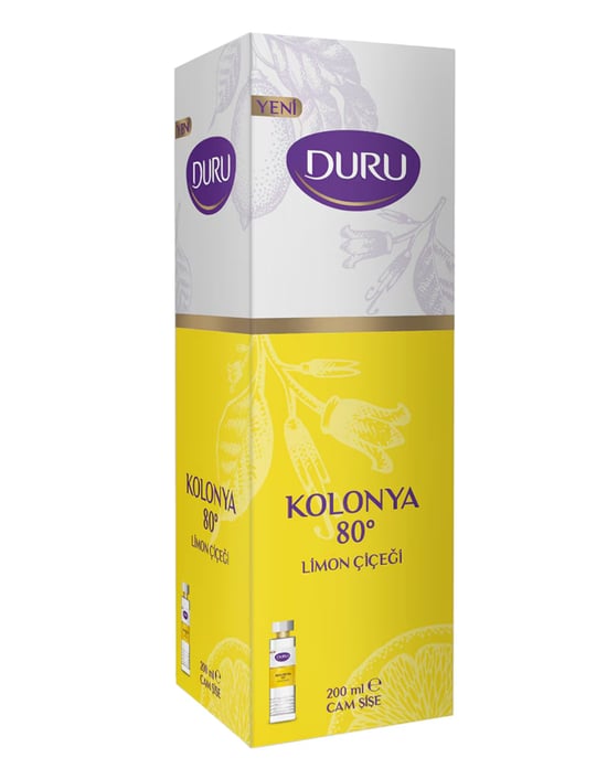 Duru Okyanus Tazeliği Kolonya Cam Şişe 200 ml