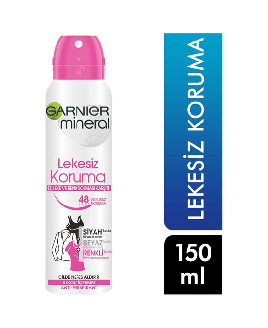 Garnier  Lekesiz Koruma Mineral Deodorant 150 ml