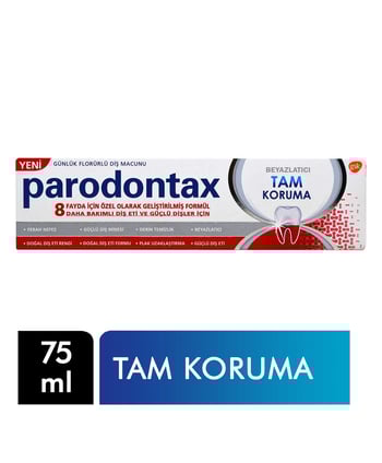 Parodontax Diş Macunu 75 ml Tam Koruma Beyazlatıcı