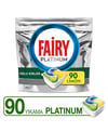 Fairy Platinum 90 Yıkama Bulaşık Makinesi Deterjanı Kapsülü Limon