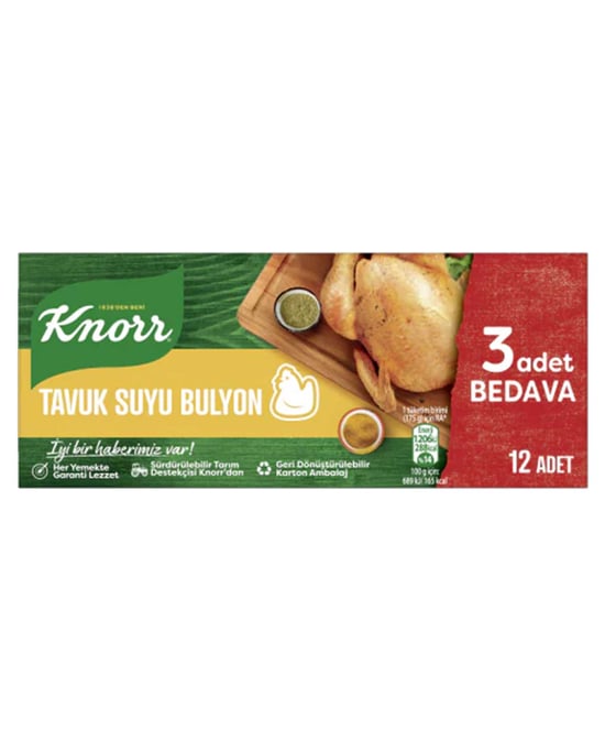 Knorr Tavuk Suyu Bulyon 6 lt 120 g