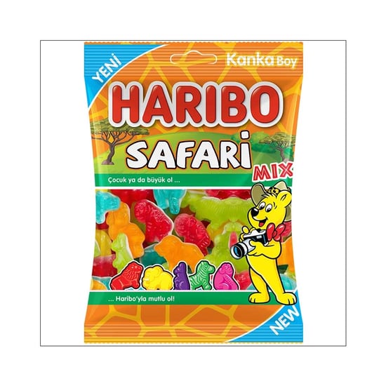 Haribo Safari Mix 62 Gr