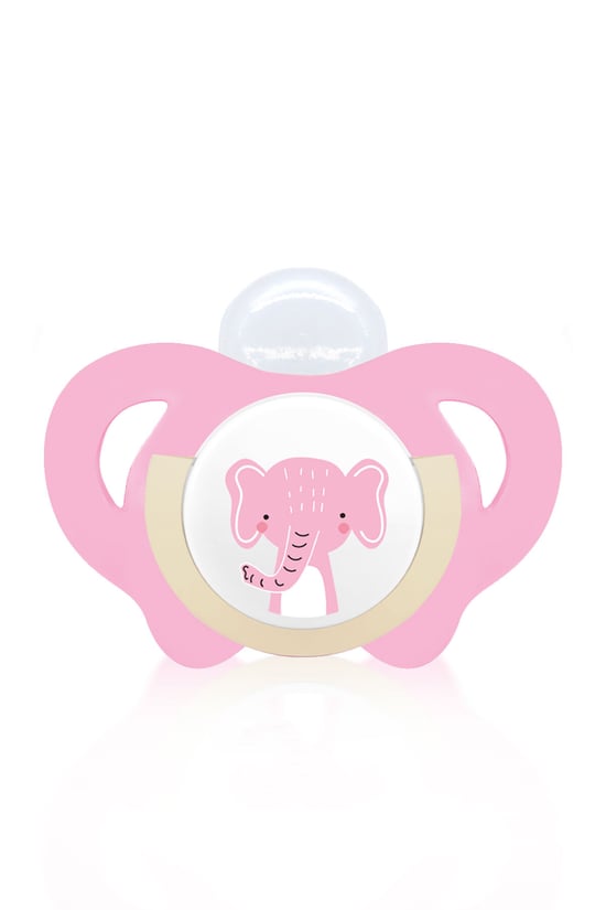 Wee Baby Safari Emzik No:2  6-18 Ay Pembe