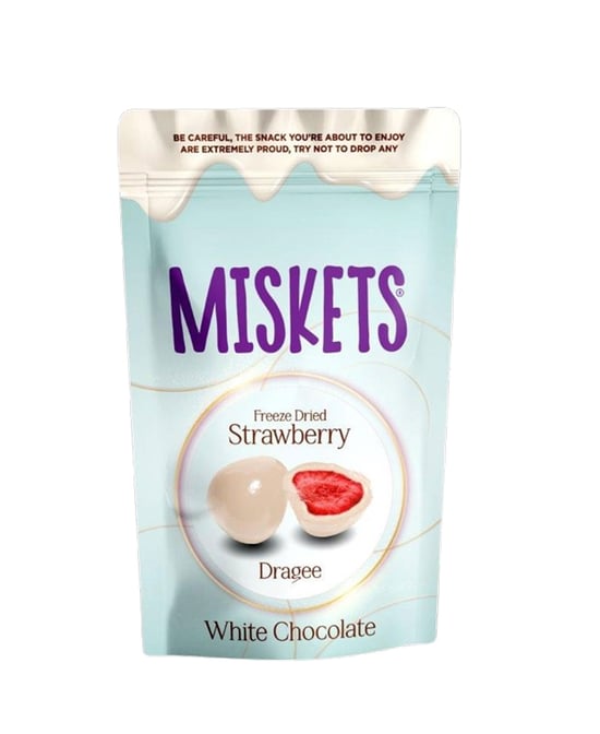 Miskets Freeze Drıed Strawberry Fildişi Çikolata 80 gr