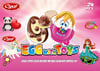 Oyal Bonus Toys  Erkek/Kız Krem Çikolatalı Yumurta 10gr 24'lü