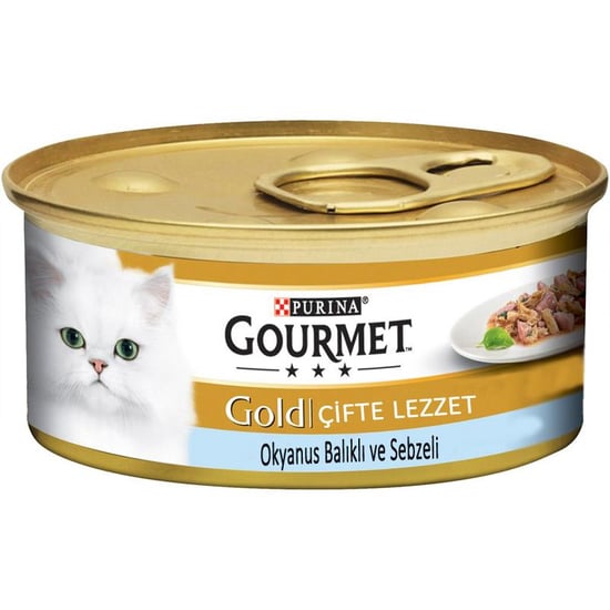 Gourmet Gold Okyanus Balık Sebzeli Kedi Konserversi 85 Gr