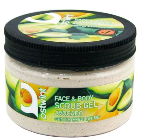 Ostwint Yüz Vücut Peeling Scrub Avacado Özlü 300ml
