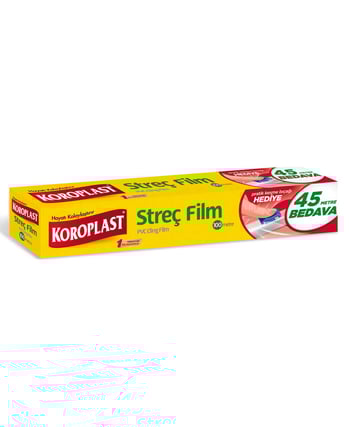 koroplast, streç film, şeffaf folyo, streç poşet, yiyecek poşeti, saklama poşeti, Koroplast Streç Film satın al, Koroplast Streç Film fiyat