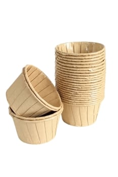 Dolphin Kağıt Muffin Kek Kapsülü Kraft 50 Adet