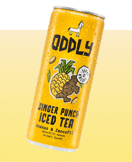 Oddly Ginger Punch Iced Tea 250 ml