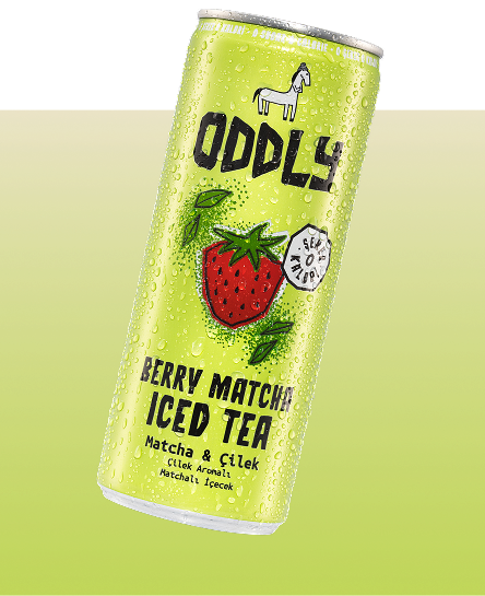 Oddly Berry Matcha Iced Tea 250 Ml