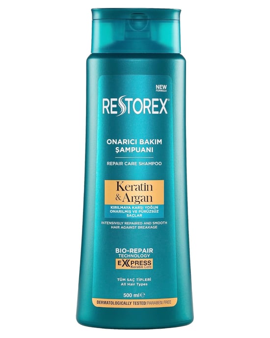 Restorex  Keratin & Argan Şampuan 500 ml