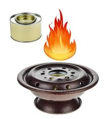 Cevher Lüx Osmanlı Ocağı-Jel Yakıtlı Piknik Tipi Osmanlı Ocağı Lüx Modeli