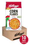 Kellogg's Corn Flakes Kahvaltılık Mısır Gevreği 400 Gr x 10 Adet