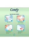 Confy Adult Yetişkin Bez Straıght Medıum Jumbo 30lu