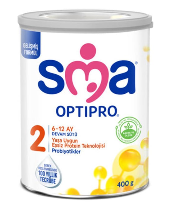 SMA Optipro Probiyotik 2 Numara Bebek Sütü 400 Gr