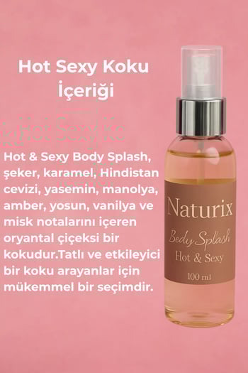 Naturix Hot & Sexy Vücut Spreyi 100 Ml
