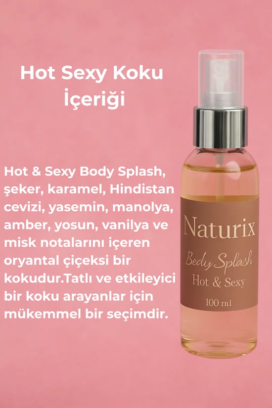 Naturix Hot & Sexy Vücut Spreyi 100 Ml
