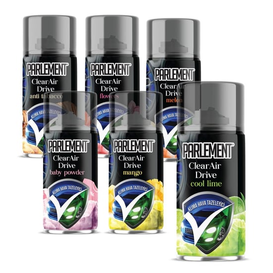 Parlement 6 Çeşit Oto Klima Hava Temizleyici 150 ml