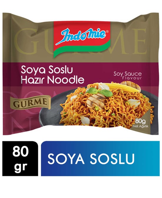 İndomie Gurme Soya Soslu Noodle 80 g