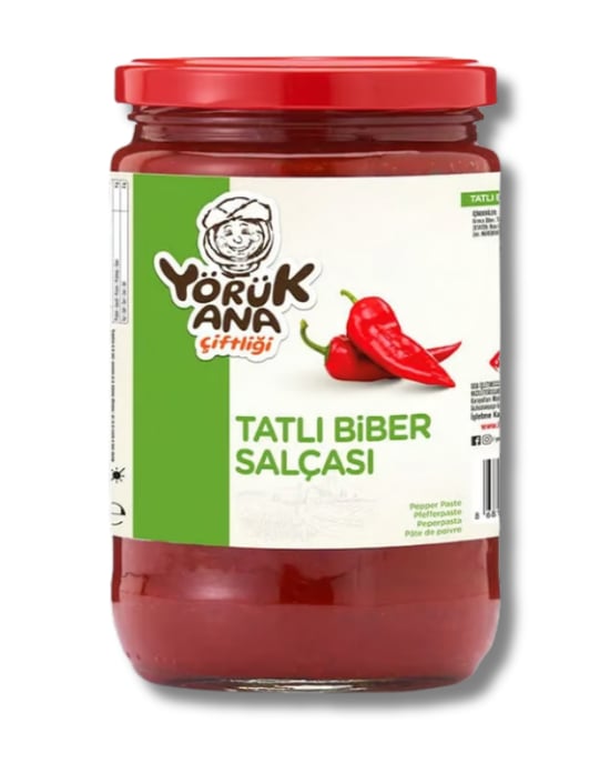 Yörük Ana Geleneksel Tatlı Biber Salçası 650 GR