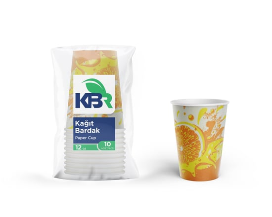 KBR 12 Oz Kağıt Bardak