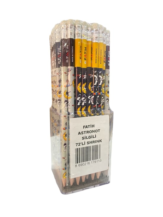Fatih Astronot 72'li Silgili Kursun Kalem 17910