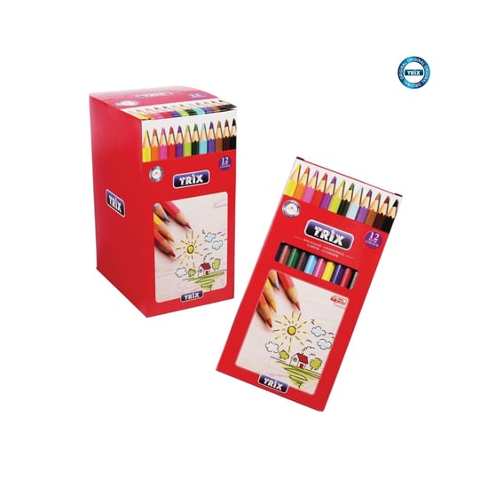 Trix 12'li Tam Boy Kuru Boya