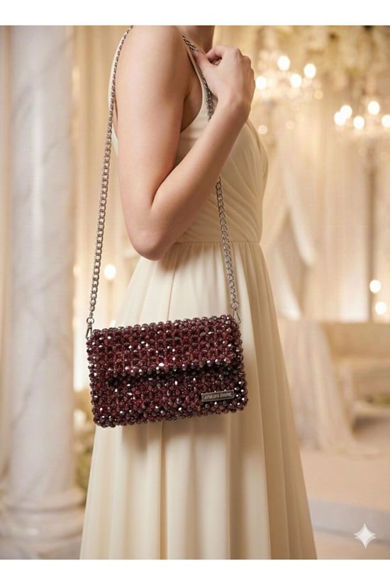 Atelier Emine Ruby Cherry Gelato – Özel Üretim Kristal Çanta