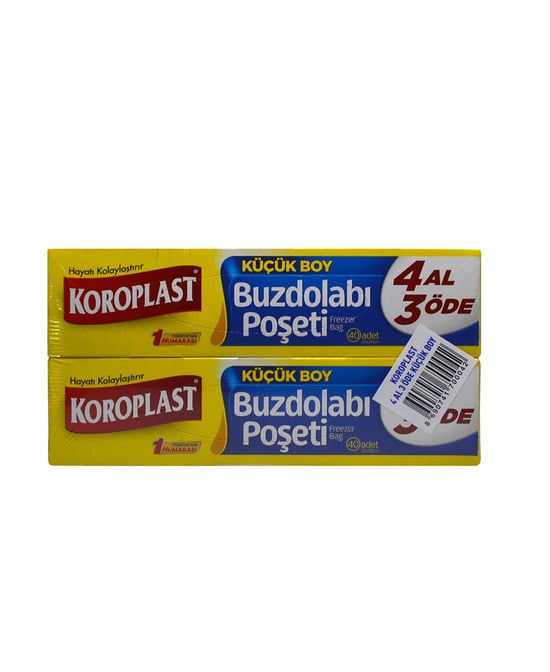 Koroplast Buzdolabı Poşeti 4 Al 3 Öde 40x4 Küçük