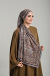 Hürrem Bone Taş Desenli Şal Kesik Elyaf Pamuksu Etnik Dijital Baskılı 202123_46