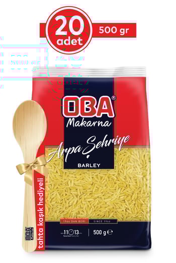 Oba Makarna Arpa Şehriye 500 Gr * 20 Adet