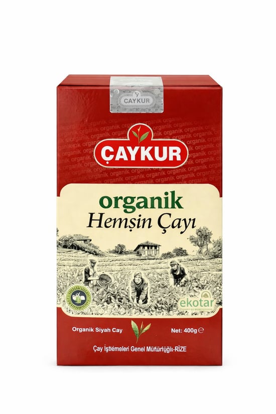 Çaykur Organik Hemşin Çayı 400 gr Karton Kutu