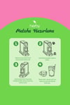 Herby Premium Matcha Kapsül - Nespresso Uyumlu, Çilek ve Vanilya Aromalı, 10'lu Paket